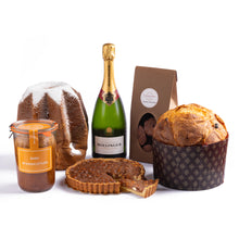  Box natale Pandoro panettone e Champagna